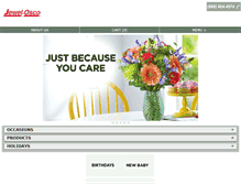 Tablet Screenshot of jeweloscofloral.com
